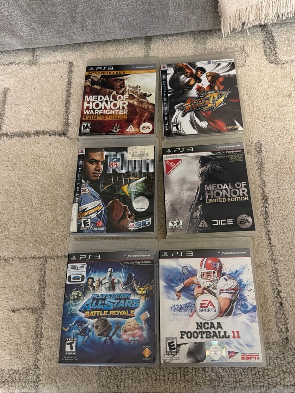 Lot Of 6 PlayStation 3 Games. All Disc In Good Condition
